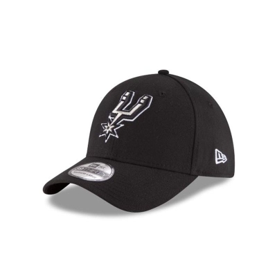 San Antonio Spurs Gorra | New Era NBA Team Classic 39thirty Stretch Fit Cap Mexico - Negros